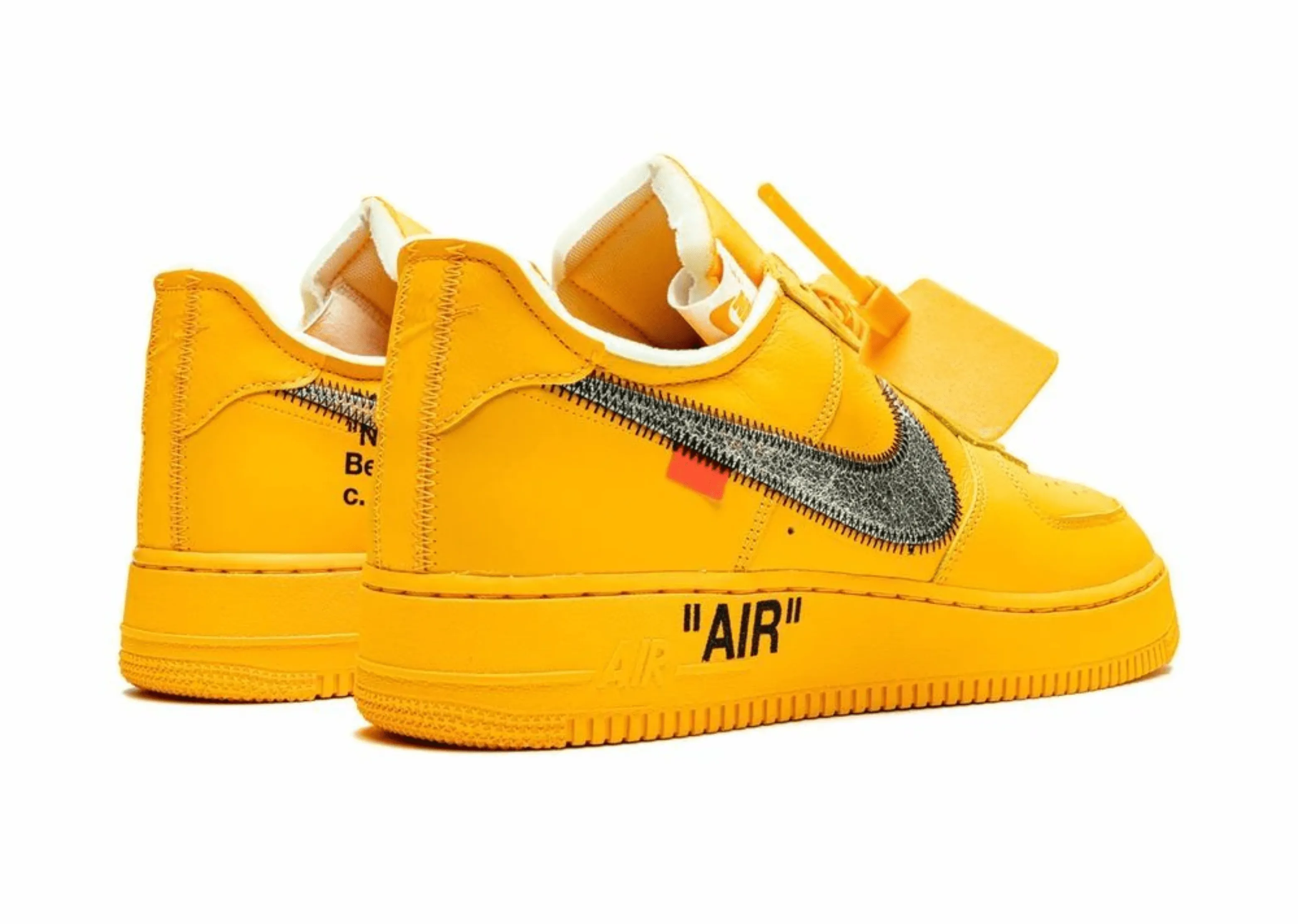 Nike Air Force 1 X Off-White University Gold