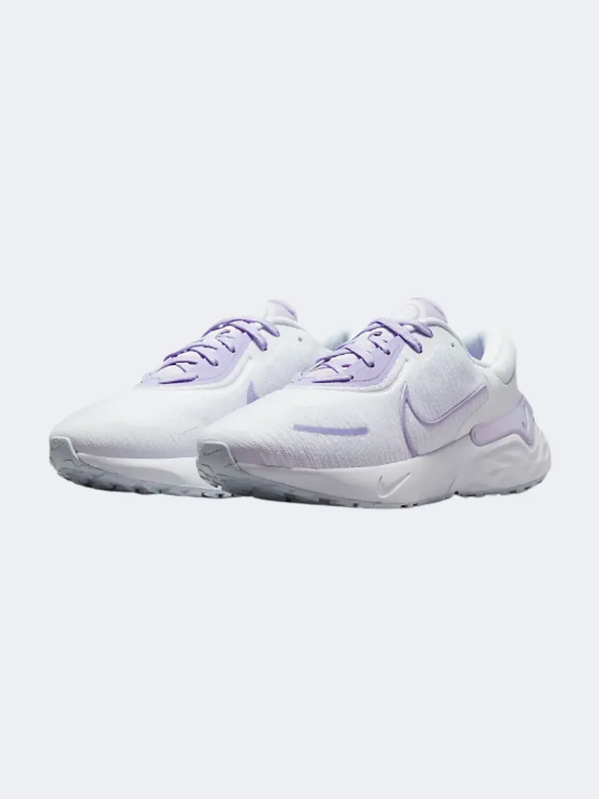 Nike Renew Run 4 Women Running Espadrilles White/Purple