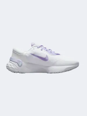 Nike Renew Run 4 Women Running Espadrilles White/Purple