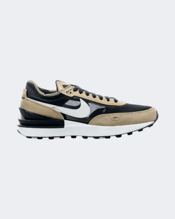 Nike Waffle One Men Lifestyle Shoes Black/Khaki Da7995-002