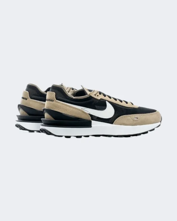 Nike Waffle One Men Lifestyle Shoes Black/Khaki Da7995-002