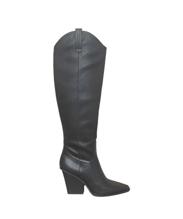 OASIS SOCIETY Barcelona - Knee High Western Boots