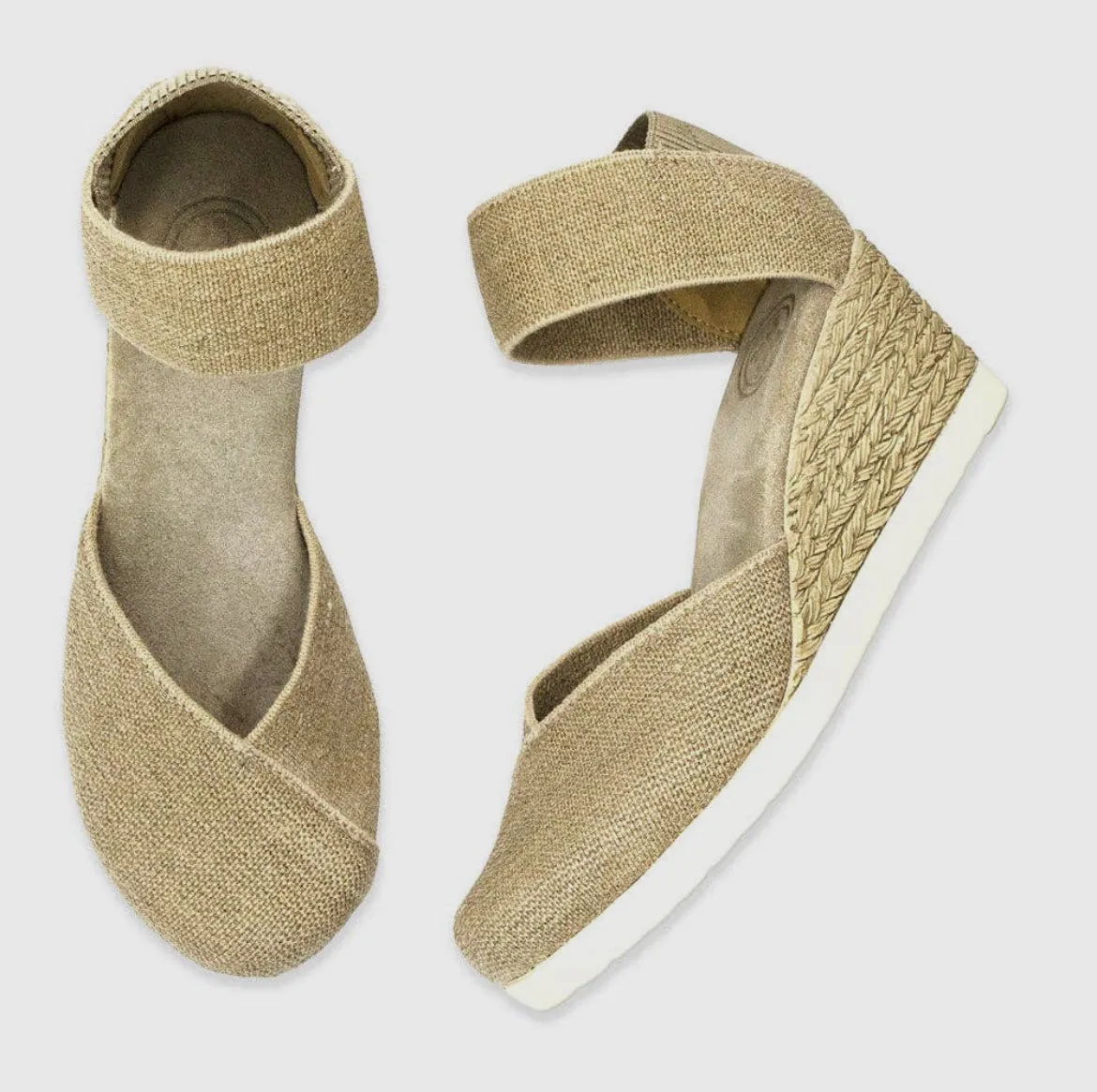 OBX Closed Toe Espadrilles Wedge