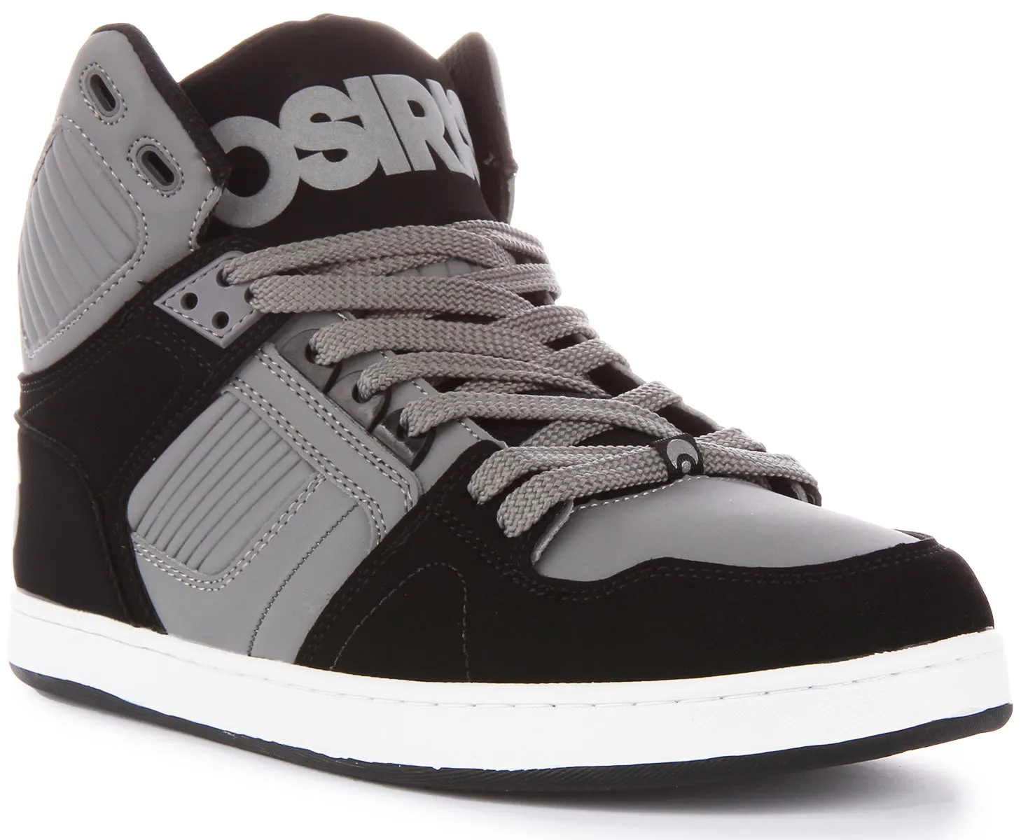 Osiris NYC 83 Clk In Grey Black For Men