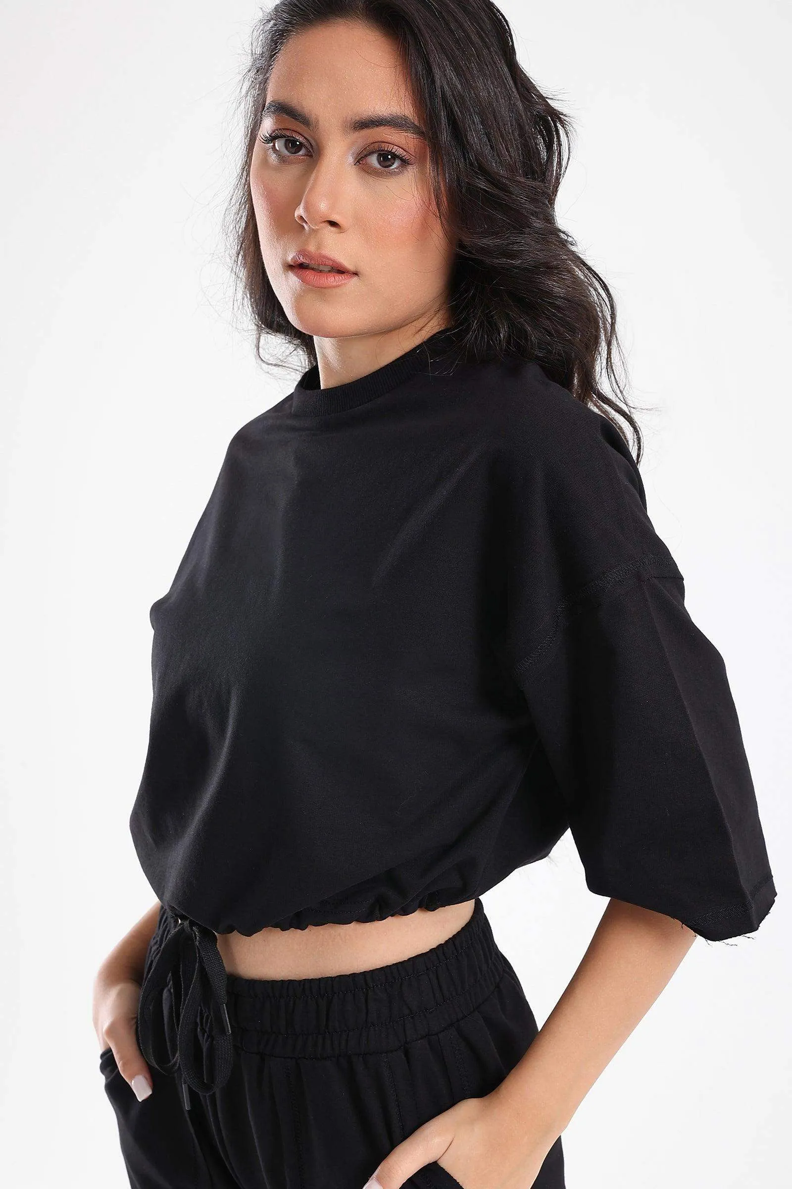 Plain Lounge Crop Top