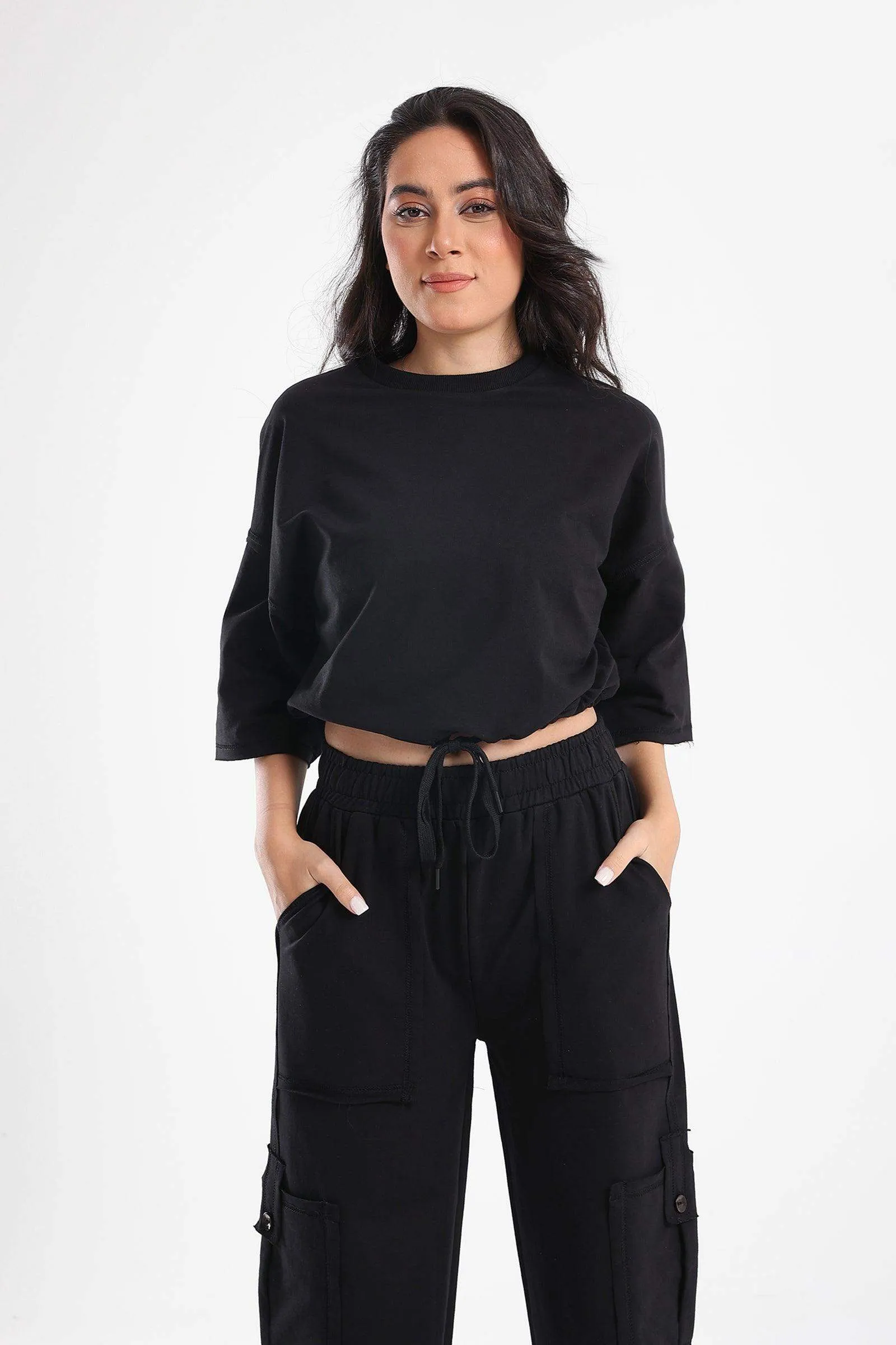 Plain Lounge Crop Top