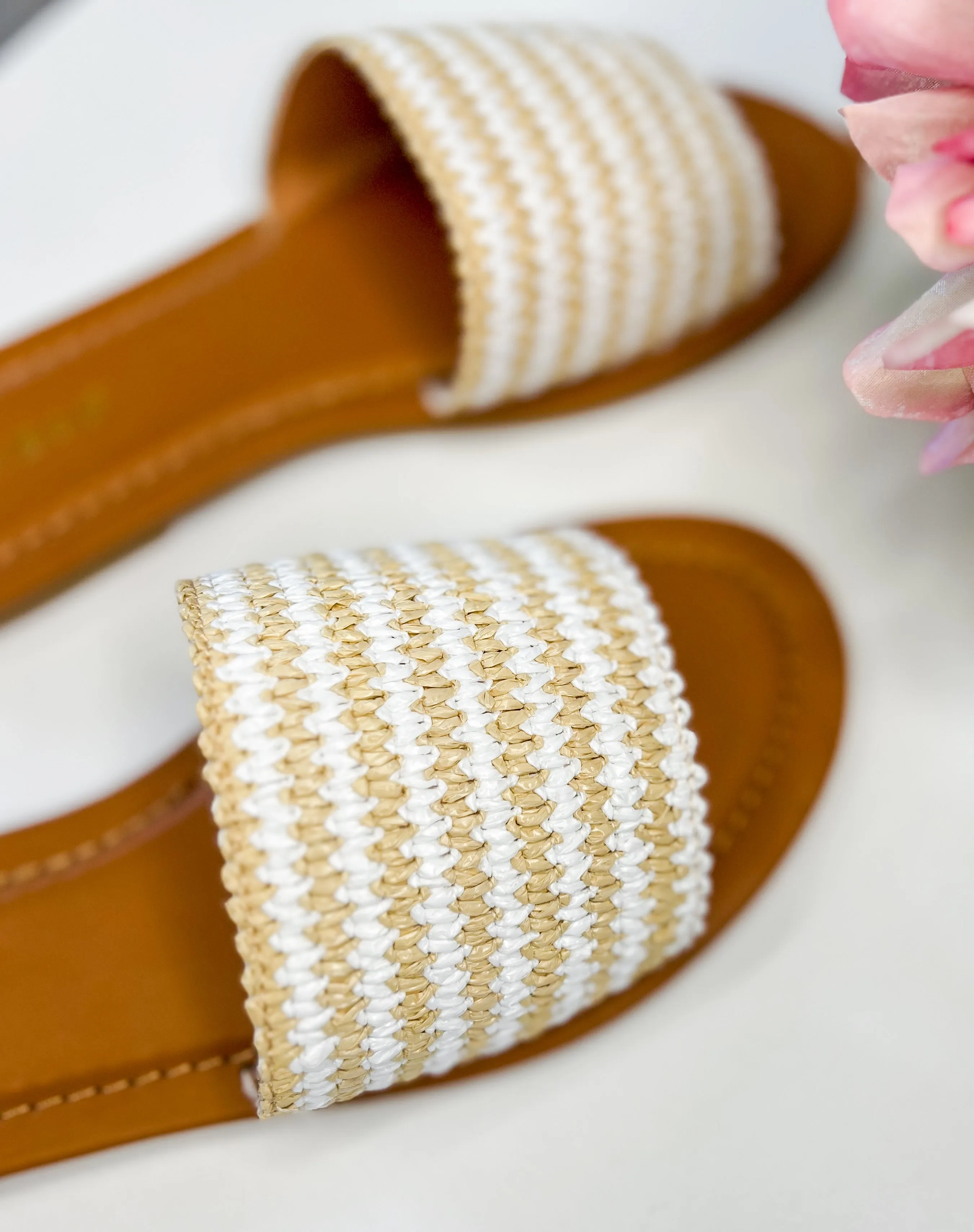 Pole Stripe Sandal