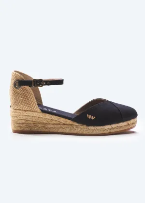 Pubol Canvas Espadrille Wedges