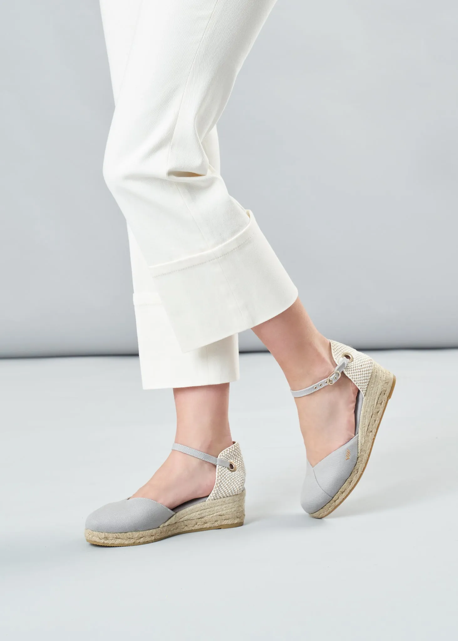 Pubol Canvas Espadrille Wedges