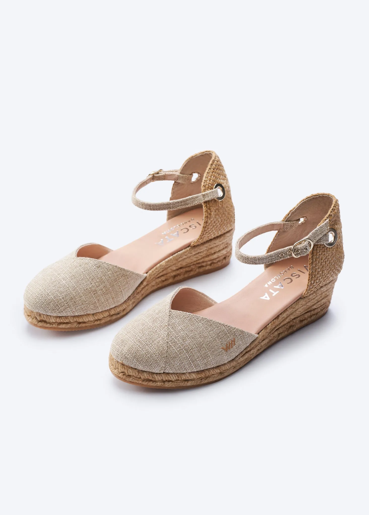 Pubol Limited Edition Canvas Espadrille Wedges