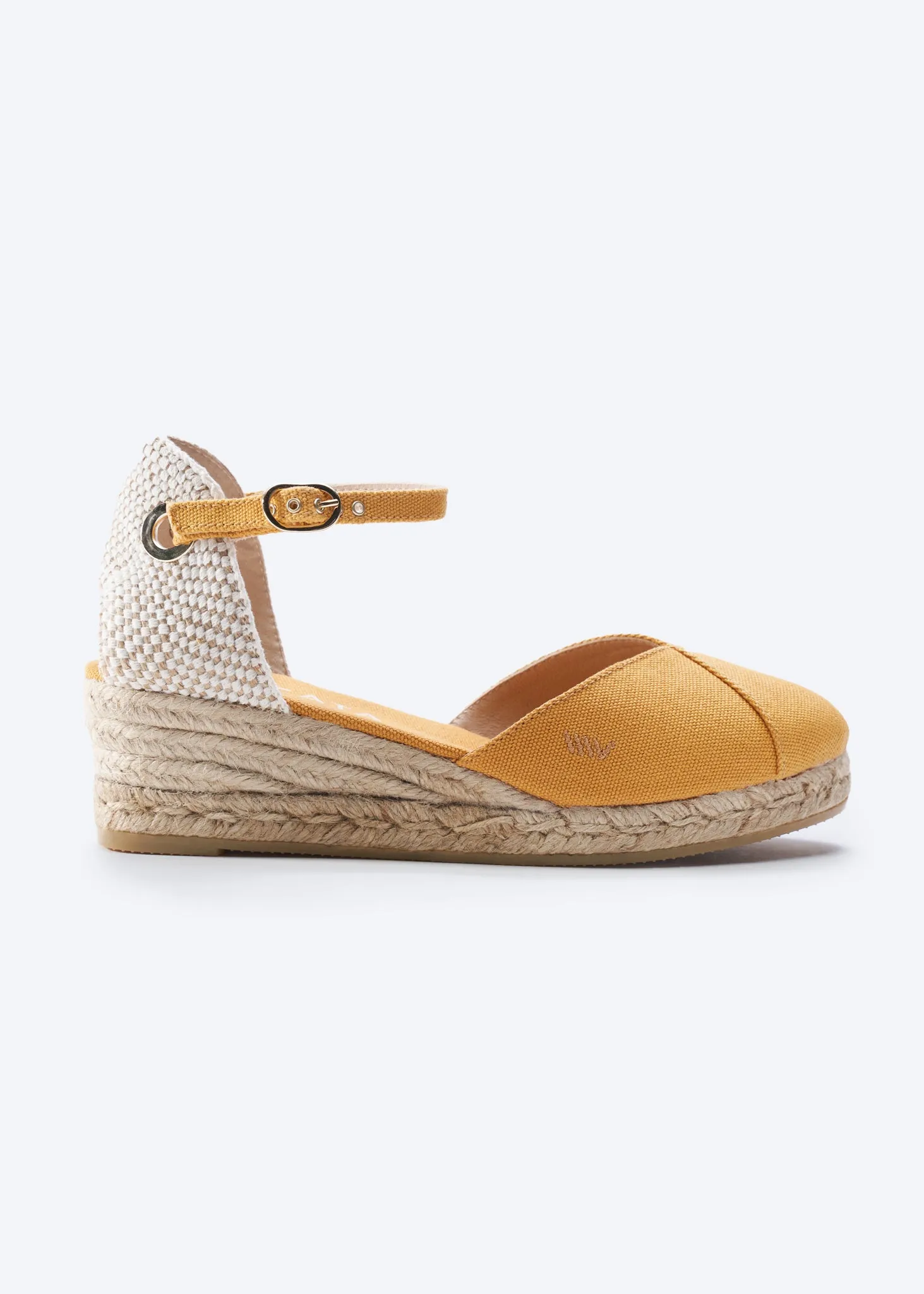 Pubol Limited Edition Canvas Espadrille Wedges