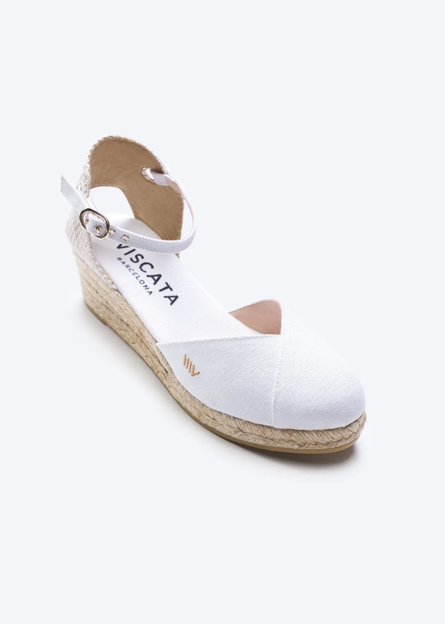 Pubol Limited Edition Canvas Espadrille Wedges