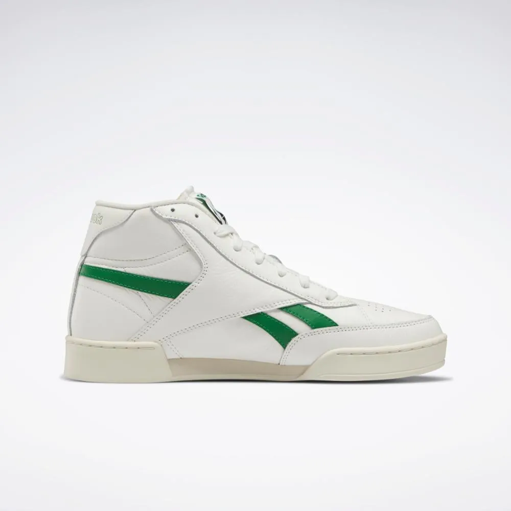 Reebok Footwear Men Club C 85 Form Hi CHALK/ALABAS/GLEGRN