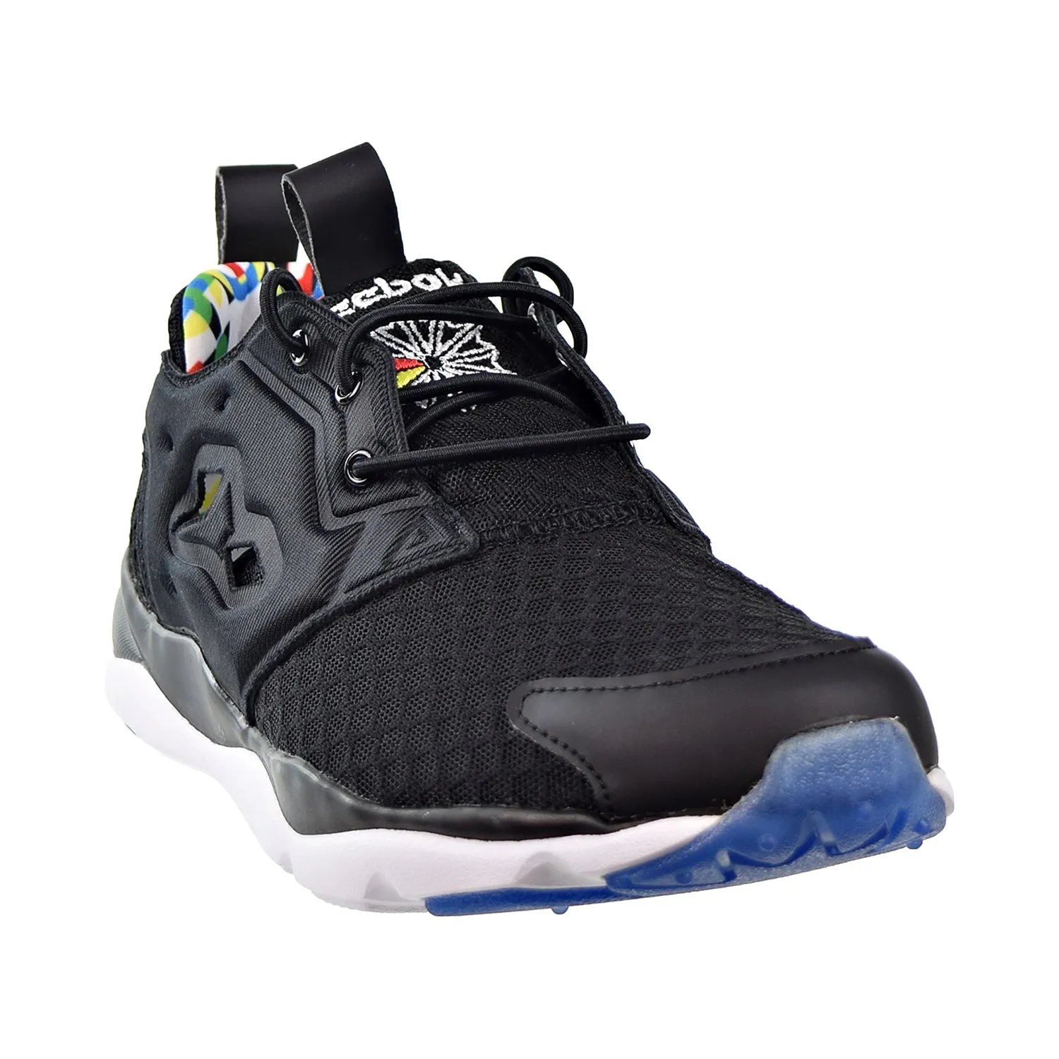 Reebok Furylite BF Mens Shoes Black/White/Bright Yellow