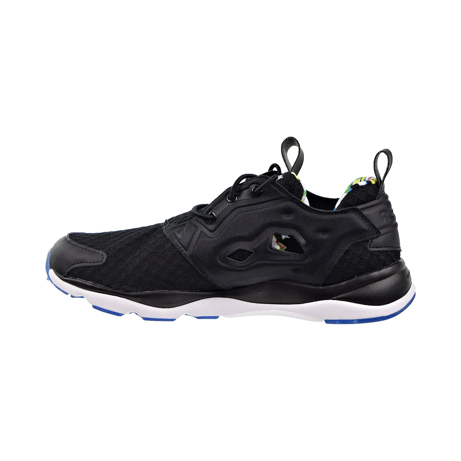 Reebok Furylite BF Mens Shoes Black/White/Bright Yellow