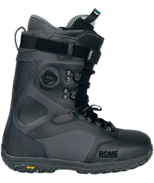 Rome Libertine Pro Hybrid BOA Snowboard Boots - Men's 2025 | Enhanced Heel Lock and Heat-Moldable Comfort for Perfect Fit