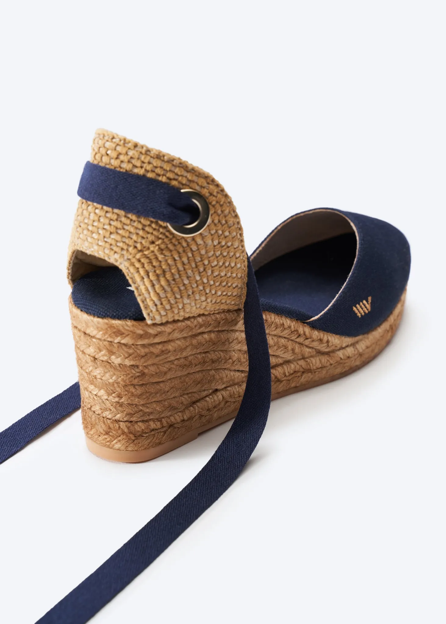 Sagaro Canvas Espadrille Wedges