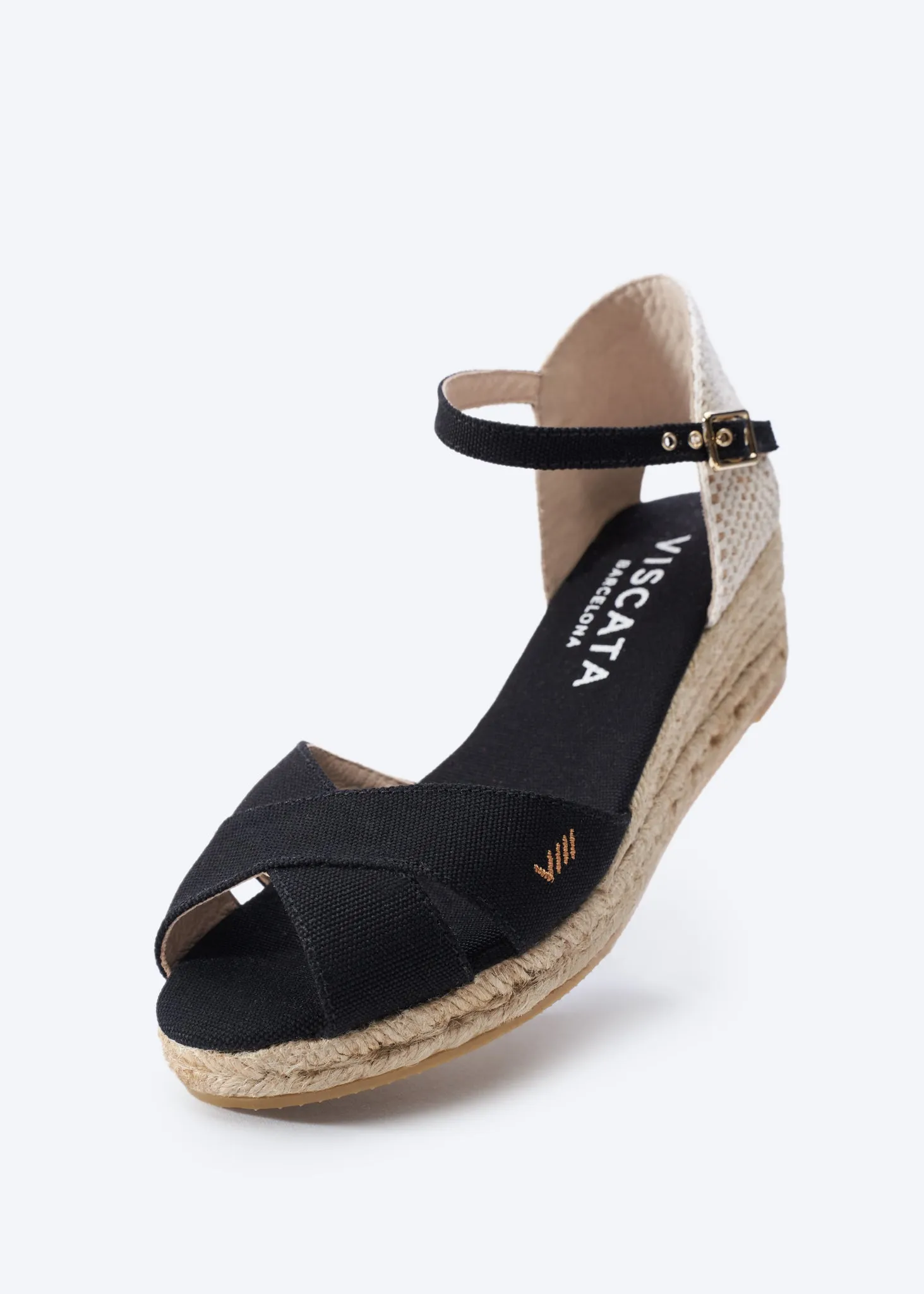 Salina Canvas Espadrille Sandal Wedges