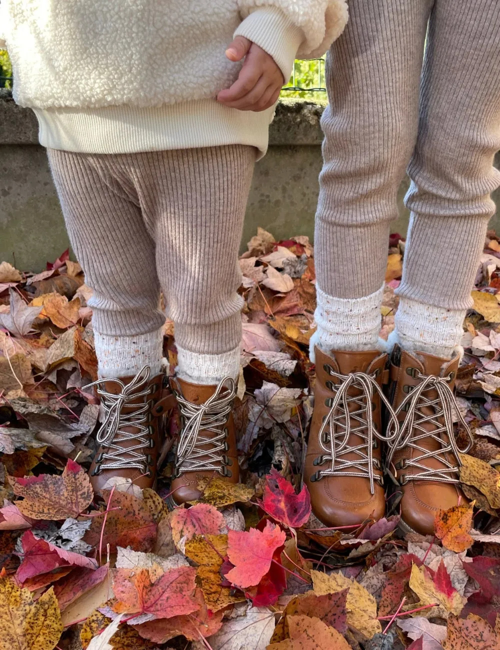 Shearling Winter Boot - Cognac