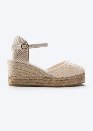 Solsona Crochet Espadrille Wedges