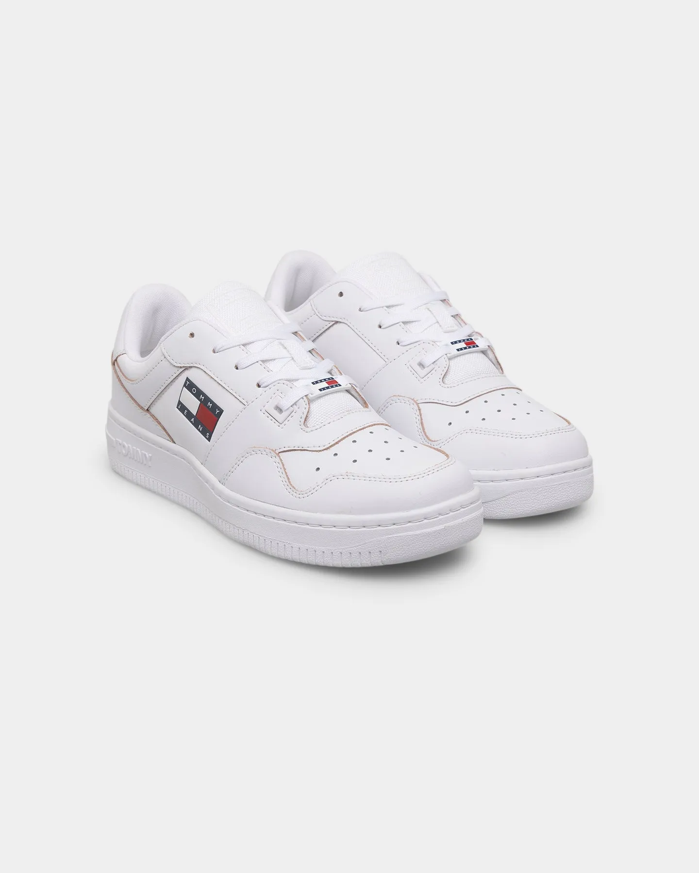 Tommy Jeans Women's Etch Basketball Trainers White