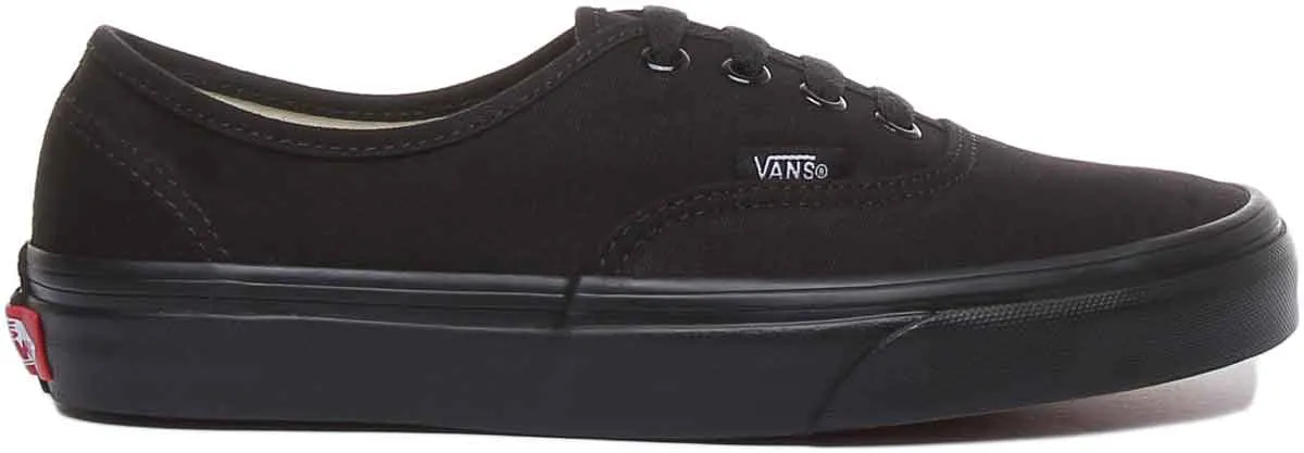 Vans Classic Authentic In Black Black For Men