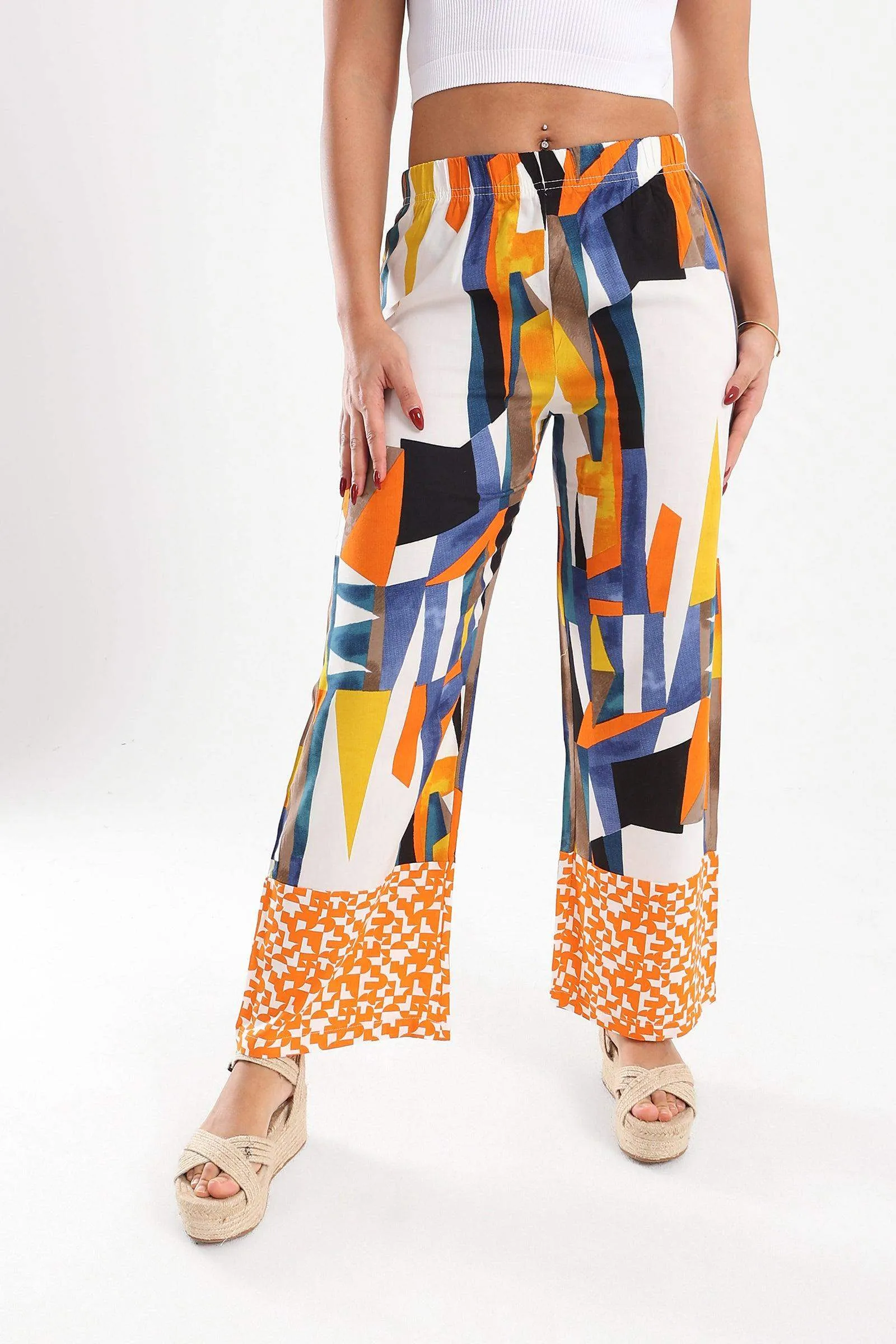 Vibrant Colored Full Length Pants