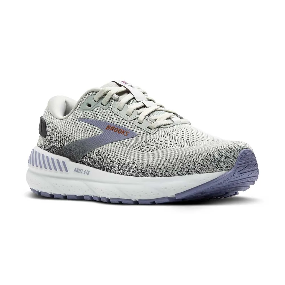 Women's Ariel GTS 24 Running Shoe - Mercury/Ebony/Sweet Lavender - Regular (B)