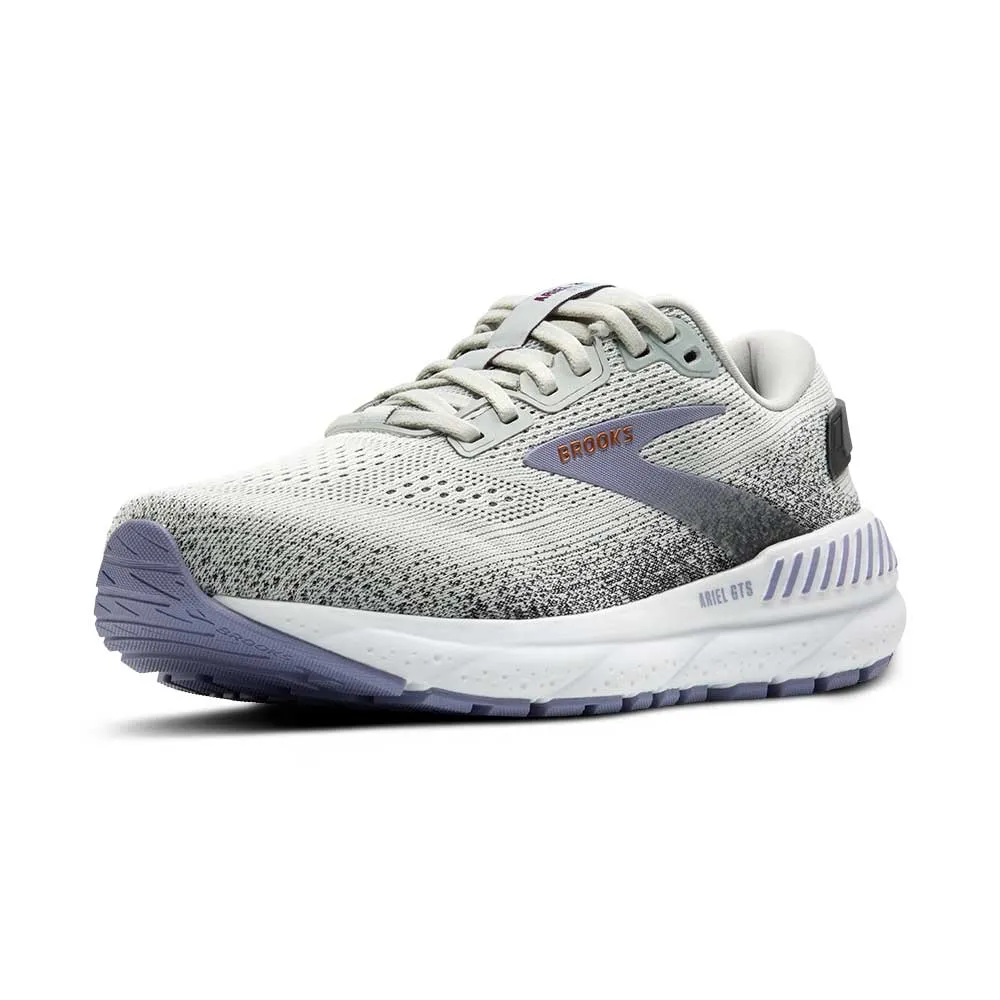 Women's Ariel GTS 24 Running Shoe - Mercury/Ebony/Sweet Lavender - Regular (B)