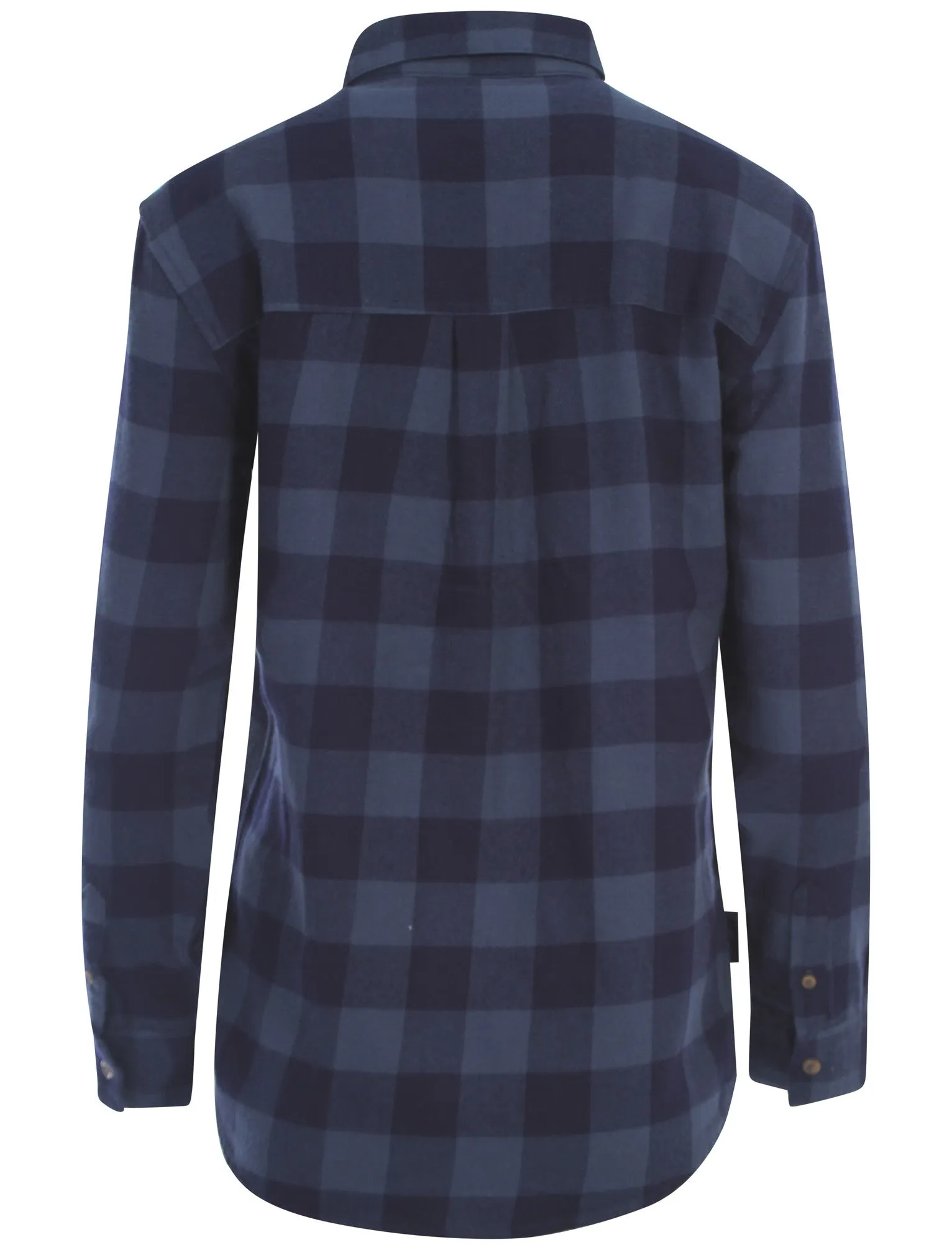 Women's classic checked flannel blue shirt - Tokyo Laundry