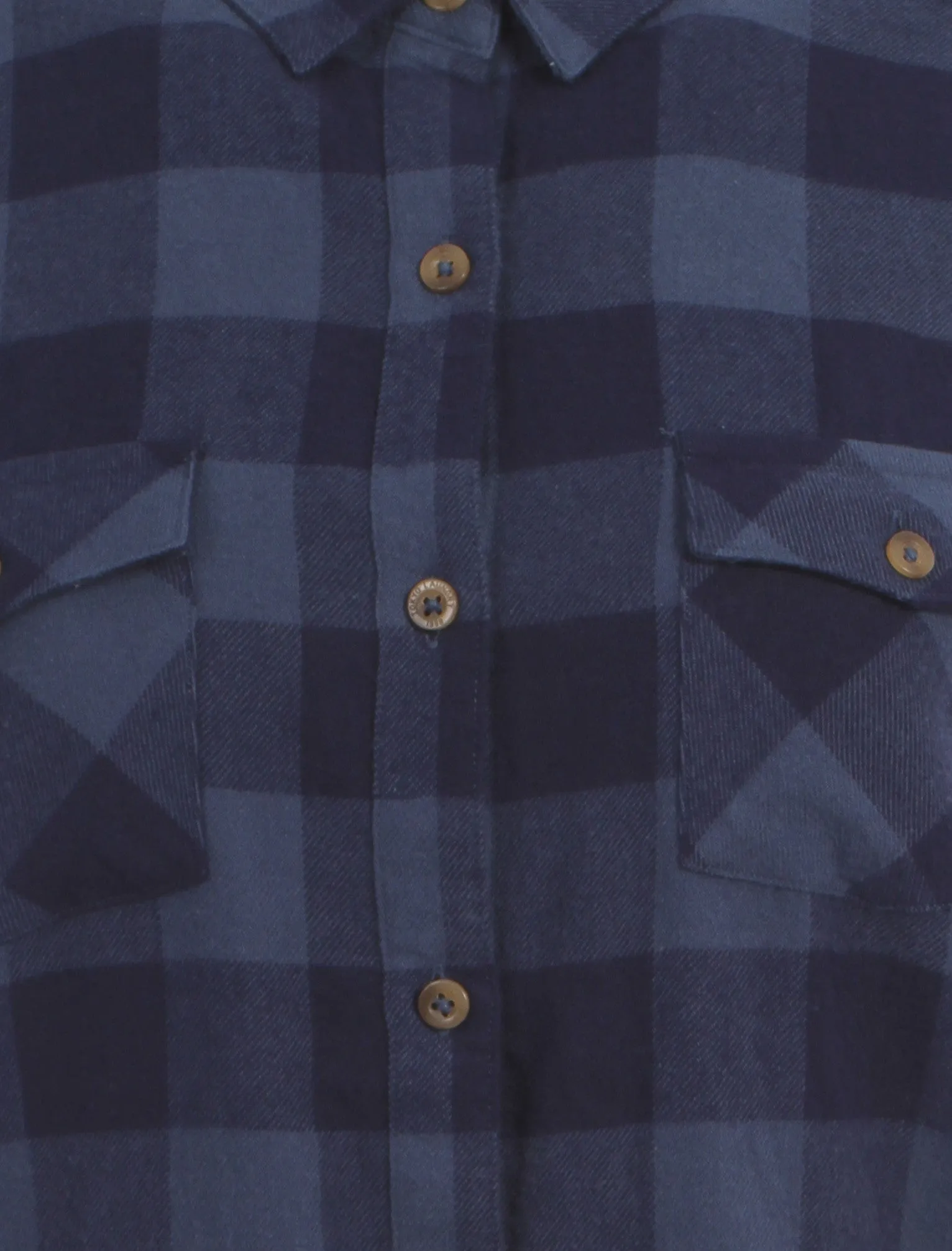 Women's classic checked flannel blue shirt - Tokyo Laundry