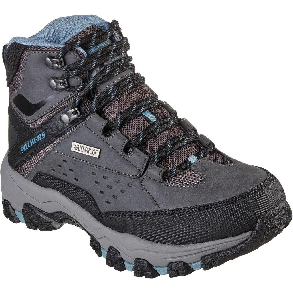 Women's Wide Fit Skechers 2E |Relaxed Fit| 158257 Selmen Hiking Waterproof Outdoor Boots